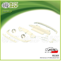 Revo Slot RS301 Alfa Romeo White Body Accessories