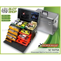 Scaleauto SC5075A Aluminium Slot Car Box Case (1/24)