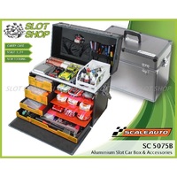 Scaleauto SC5075B Aluminium Slot Car Box Case (1/32)