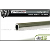 Sloting Plus SP042352 Hollow Axles 3/32 (52.5mm)