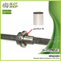 Sloting Plus SP062303 Stainless Steel Axle Spacer 2.38 x 3mm