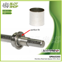 Sloting Plus SP065203 Stainless Steel Spacers 3mm for 3mm Axel