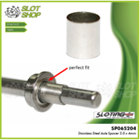 Sloting Plus SP065204 Stainless Steel Spacers 4mm for 3mm Axel
