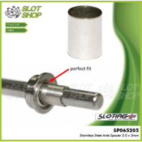 Sloting Plus SP065205 Stainless Steel Spacers 5mm for 3mm Axel