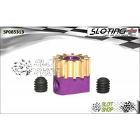 Sloting Plus SP085313 Adjustable Brass Pinion - 13 Tooth (6.7 mm)