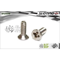 Sloting Plus SP153206 Conical Phillips Screws (M2 x 6mm)