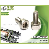 Sloting Plus SP153604 Flat Head Allen Screws (M2 x 4mm)
