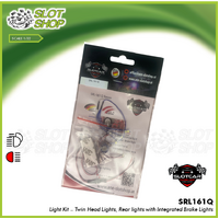 SRL161Q Light Kit – Twin Head Lights, Rear lights with Integrated Brake Lights