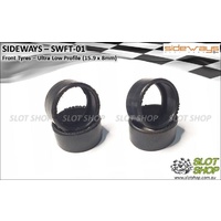 Sideways SWFT-01 Ultra Low Front Tyres (15.9 x 8mm)