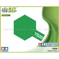 Tamiya TS20 Metallic Green Spray Can (100mL)