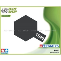 Tamiya TS40 Metallic Black Spray Can (100mL)