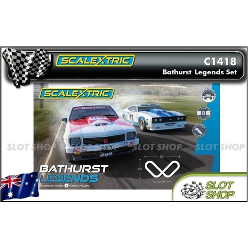 scalextric bathurst legends car set