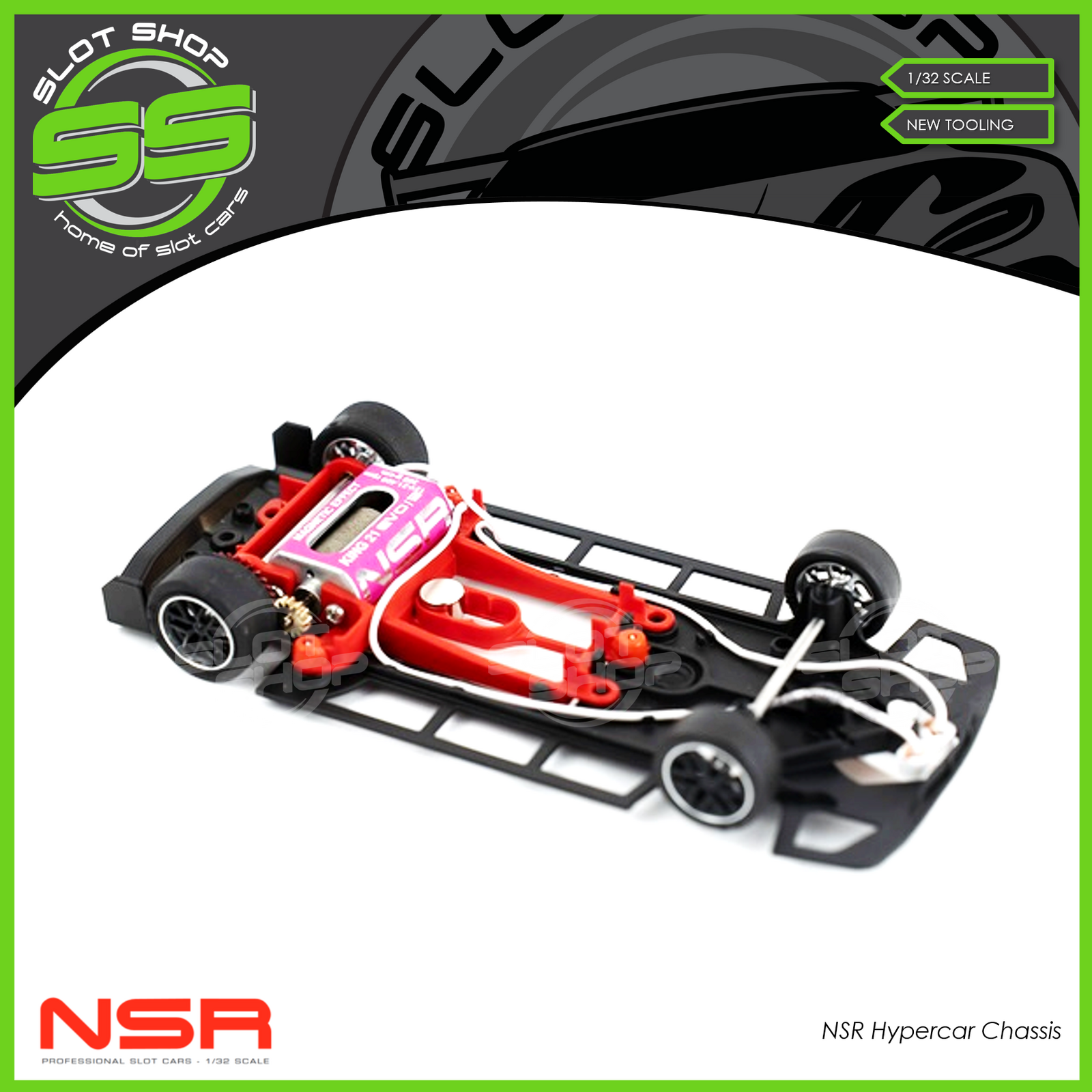 NSR 0613 Hypercar Test Car - Yellow
