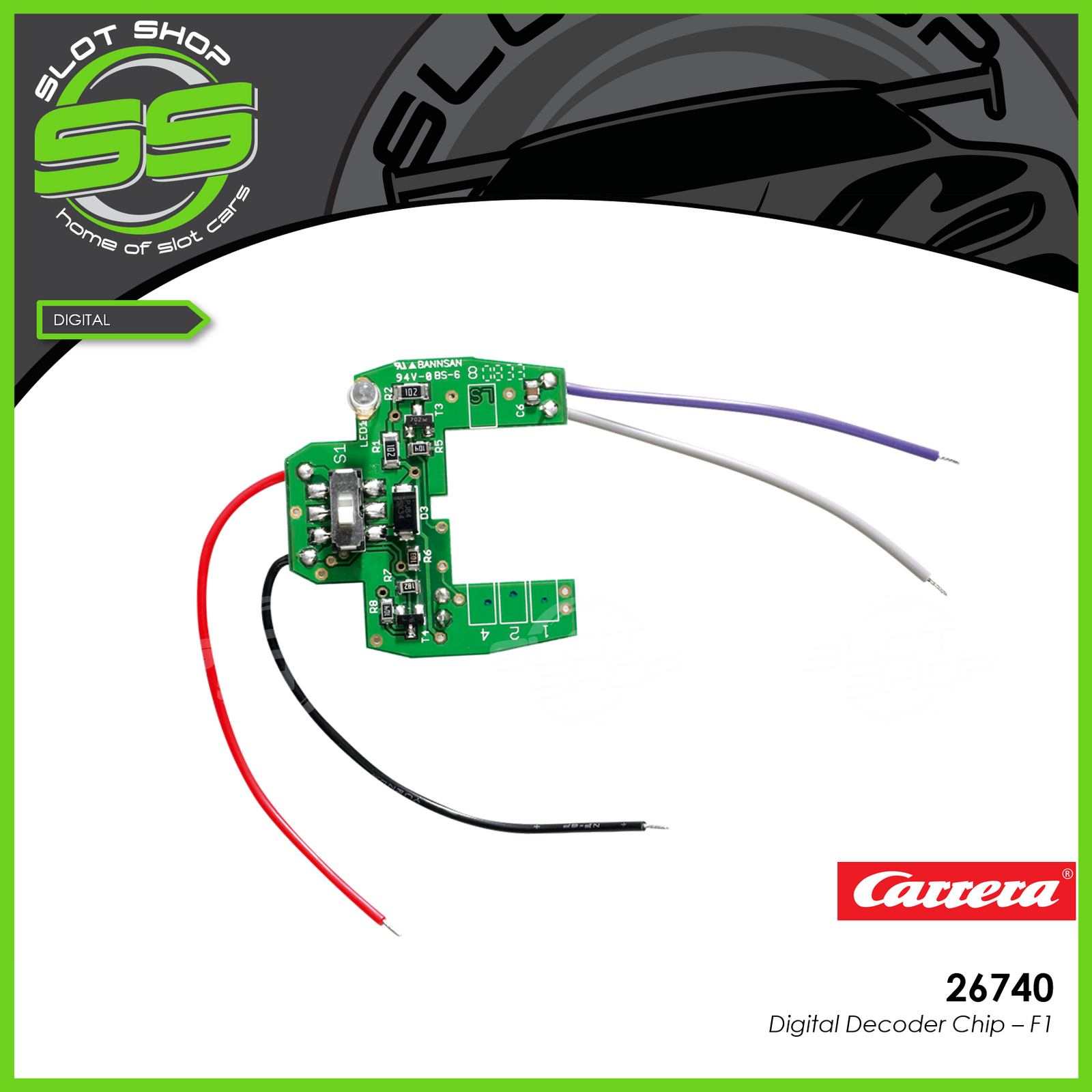 Carrera 26740 Digital Decoder Chip (F1)