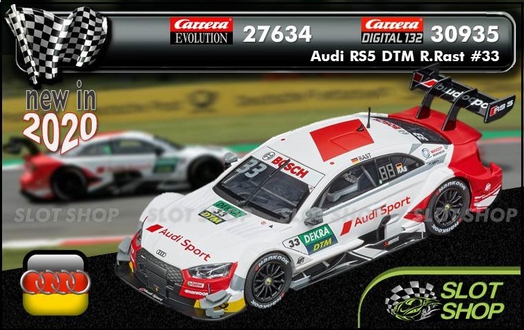 Carrera Digital 30935 Audi RS 5 DTM , #33