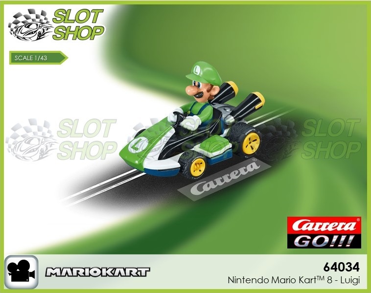 Carrera Go!!! 64034 Nintendo Mario Kart 8 - Luigi