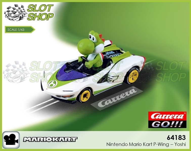 Carrera Go!!! 64183 Nintendo Mario Kart P-Wing – Yoshi