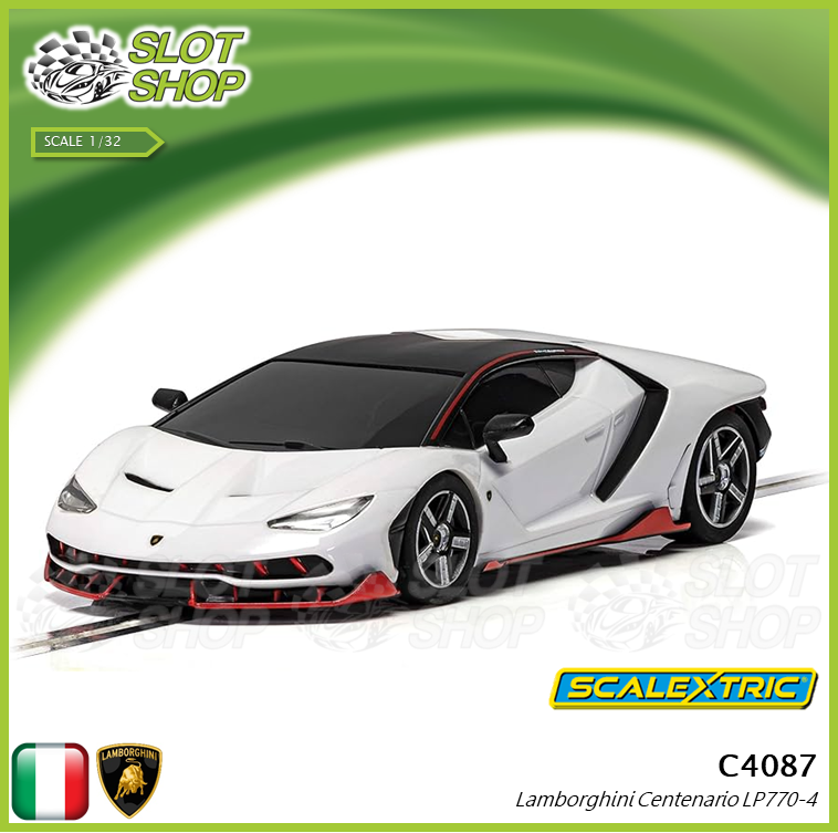 Scalextric C4087 Lamborghini Centenario White