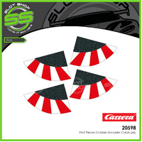 Carrera 20598 End Pieces Outside Shoulder Curve (x4)