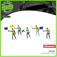 Carrera 21115 Flag Marshalls (5 Figures)