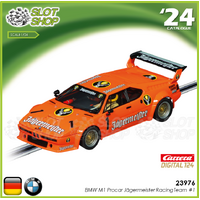 Carrera 23976 Digital 124 BMW M1 Procar Jägermeister Racing Team #1 