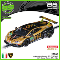 Carrera 23986 Digital 124 Lamborghini Huracan GT3 EVO2 #63 GRT Grasser Racing DTM 2024