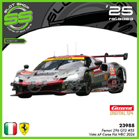 Carrera 23988 Digital 124 Ferrari 296 GT3 #55 Vista AF Corse FIA WEC 2024