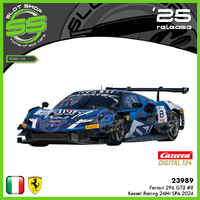 Carrera 23989 Digital 124 Ferrari 296 GT3 #8 Kessel Racing 24Hr SPA 2024