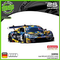 Carrera 23990 Digital 124 Audi R8 LMS GT3 EVO II #23 Land Motorsport  