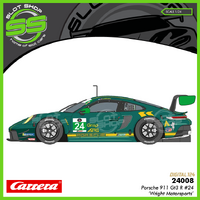 Carrera 24008 Digital 124 Porsche 911 Gt3 R #24 ‘Wright Motorsports’