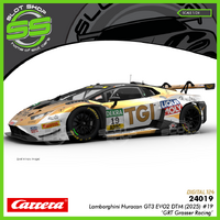 Carrera 24019 Digital 124 Lamborghini Huracan GT3 EVO2 DTM (2025) #19 ‘GRT Grasser Racing’