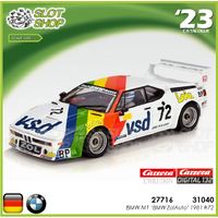 Carrera 27716 EVO BMW M1 'BMW Zol'Auto' #72 1981 #72