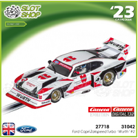 Carrera 27718 EVO Ford Capri Zakspeed Turbo 'Wurth-Zakspeed Team' #2