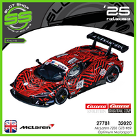 Carrera 27781 EVO 132 McLaren 720S GT3 “Optimum Motorsport” #69 