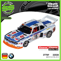 Carrera 27789 EVO 132 BMW 3.5 CSL #15 
