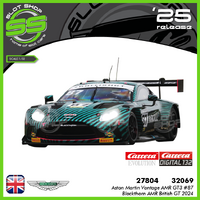 Carrera 27804 Evolution 132 Aston-Martin Vantage AMR GT3 - Blackthorn AMR British GT #87