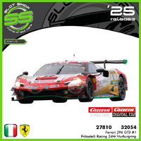 Carrera 27810 Evolution 132 Ferrari 296 GT3 #1 - Frikadelli Racing Nurburgring 24Hr