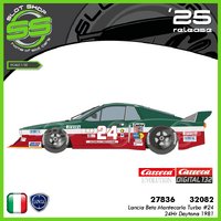 Carrera 27836 Evolution Lancia Beta Montecarlo Turbo #24 - 24hrs Of Daytona 1981