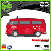 Carrera 27837 Volks Wagen Bus T2B Fire Engine