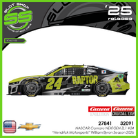 Carrera 27841 NASCAR Camaro NEXTGEN ZL1 #24 “Hendrick Motorsports” William Byron Season 2026