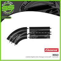 Carrera 30363 Digital Lane Change Curve (Left - Out to In)