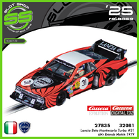 Carrera 32081 Digital Lancia Beta Montecarlo Turbo #31 - Brands Hatch 6Hrs 1979