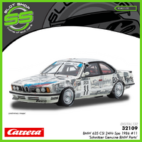 Carrera 32109 Digital BMW 635 CSI 24Hr Spa 1986 #11 ‘Schnitzer Genuine BMW Parts’