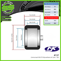 MJK 4137 Carrera Audi R8 GT3 Polyurethane Air Tyres - Pair