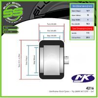MJK 4216 Fly BMW M3 GTR - 20.5 x 11.5mm