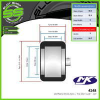 MJK 4248 Fly SISU Truck - 26.7 x 9mm