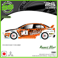 Avant Slot 50811 Mitsubishi Lancer Evolution X - Rally Madrid 2010 Winner - Burgo, Burgo
