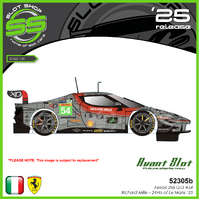 Avant Slot 52305b Ferrari 296 GT3 #54 - Richard Mille - 24Hrs of Le Mans '25