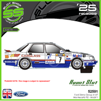 Avant Slot 52501 Ford Sierra Group A #7 - Montecarlo '92 - Mobil 1