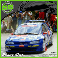 Avant Slot 52806 Peugeot 306 Maxi #11 - Rally RACC '97 - Azcona